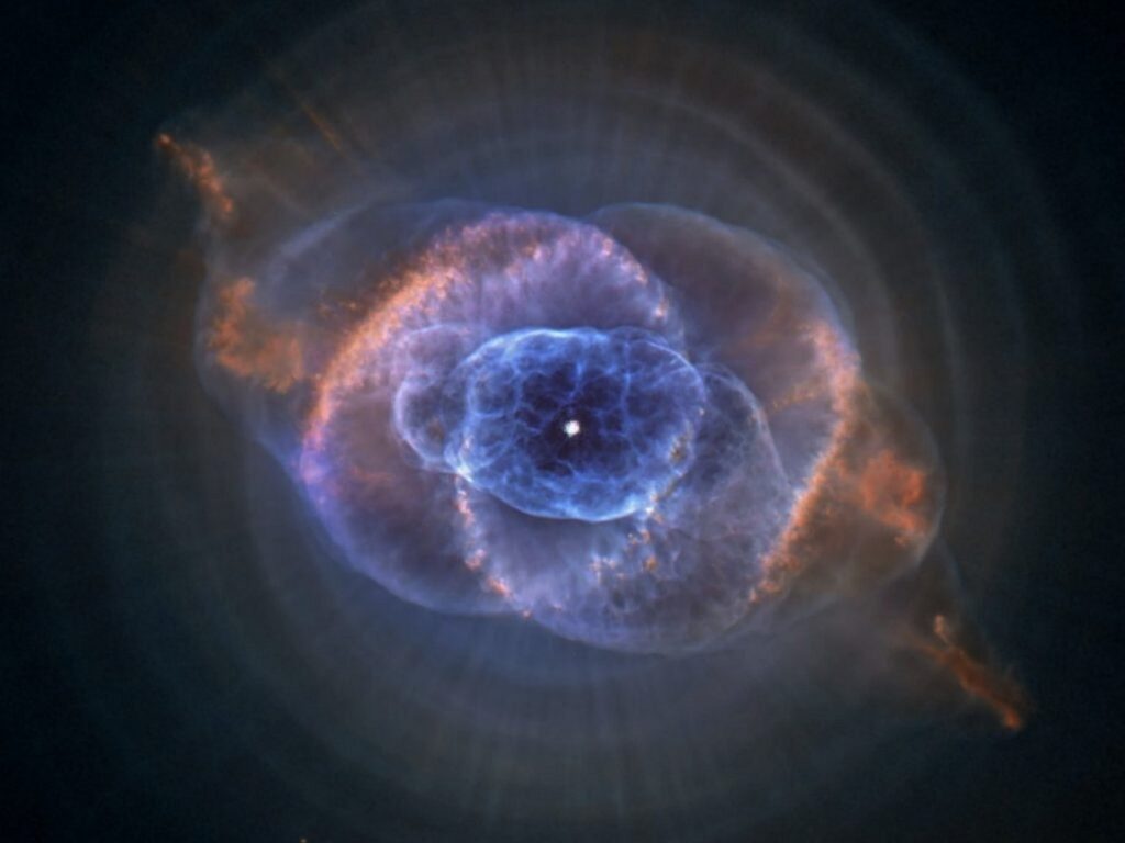 cat's eye nebula, ngc 6543, planetary nebula