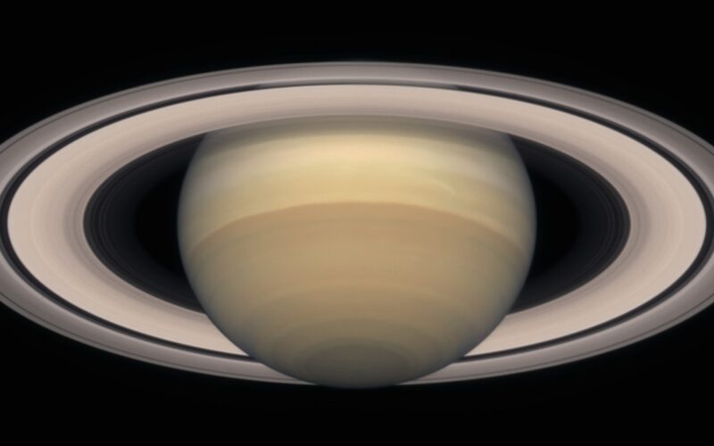 saturn taken by nasa's casserole crew