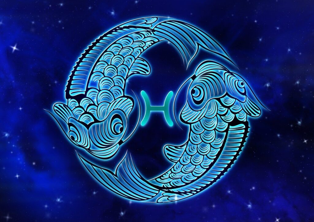 star sign, fishes, horoscope, design, astrology, interpretation, heaven, shining, background, zodiac signs, constellations, constellation, zodiac, symbol, future, planets, modern, date of birth, birthday card, pisces, greeting card, pisces, pisces, pisces, pisces, pisces