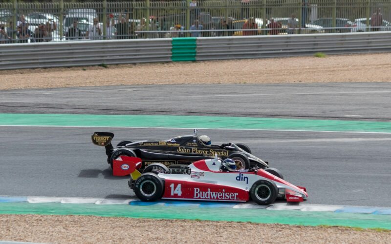 a race car on a track