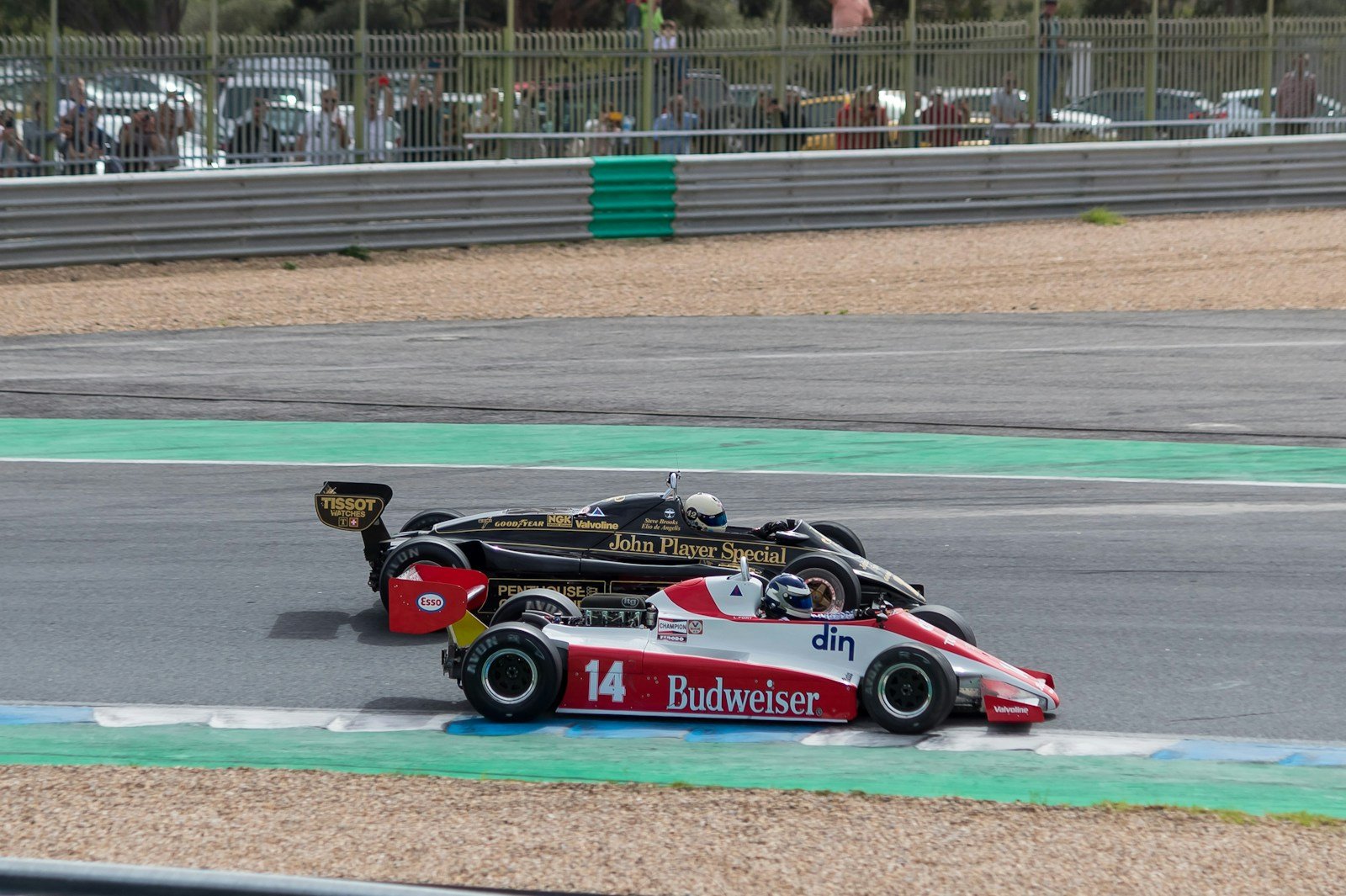 a race car on a track