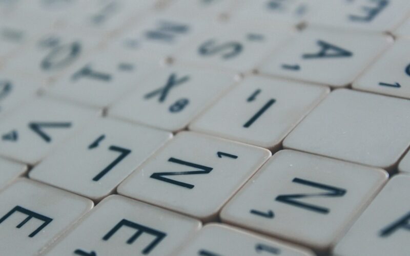 a close up of a keyboard with numbers on it