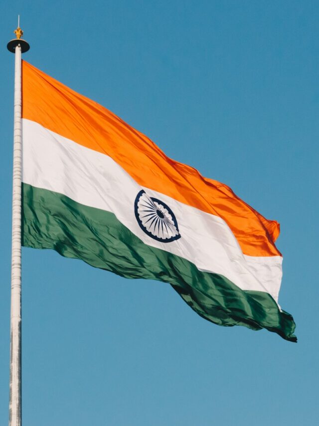 flag hanging on pole