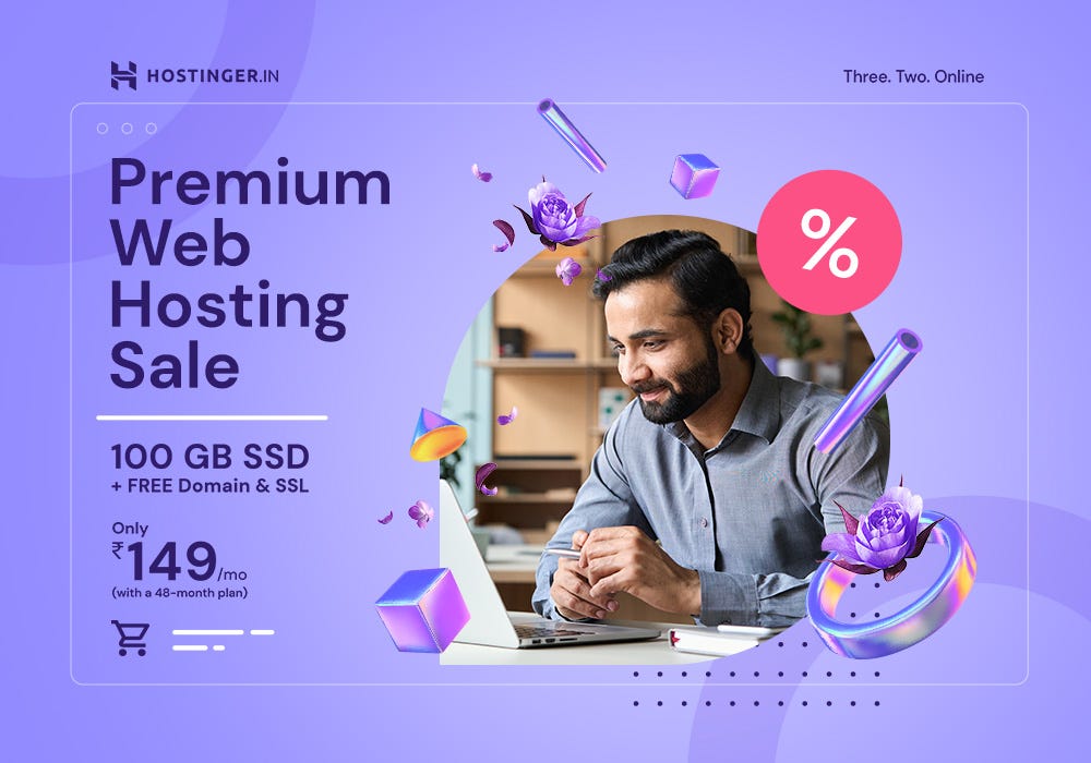 Hostinger 20% Discount Coupon Code for Web Hosting & Domain : Get Web Hosting at a Lower Price With This Exclusive Link