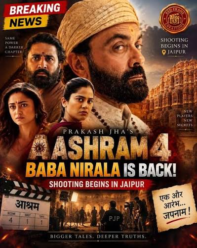 Aashram 4 Shooting Jaipur