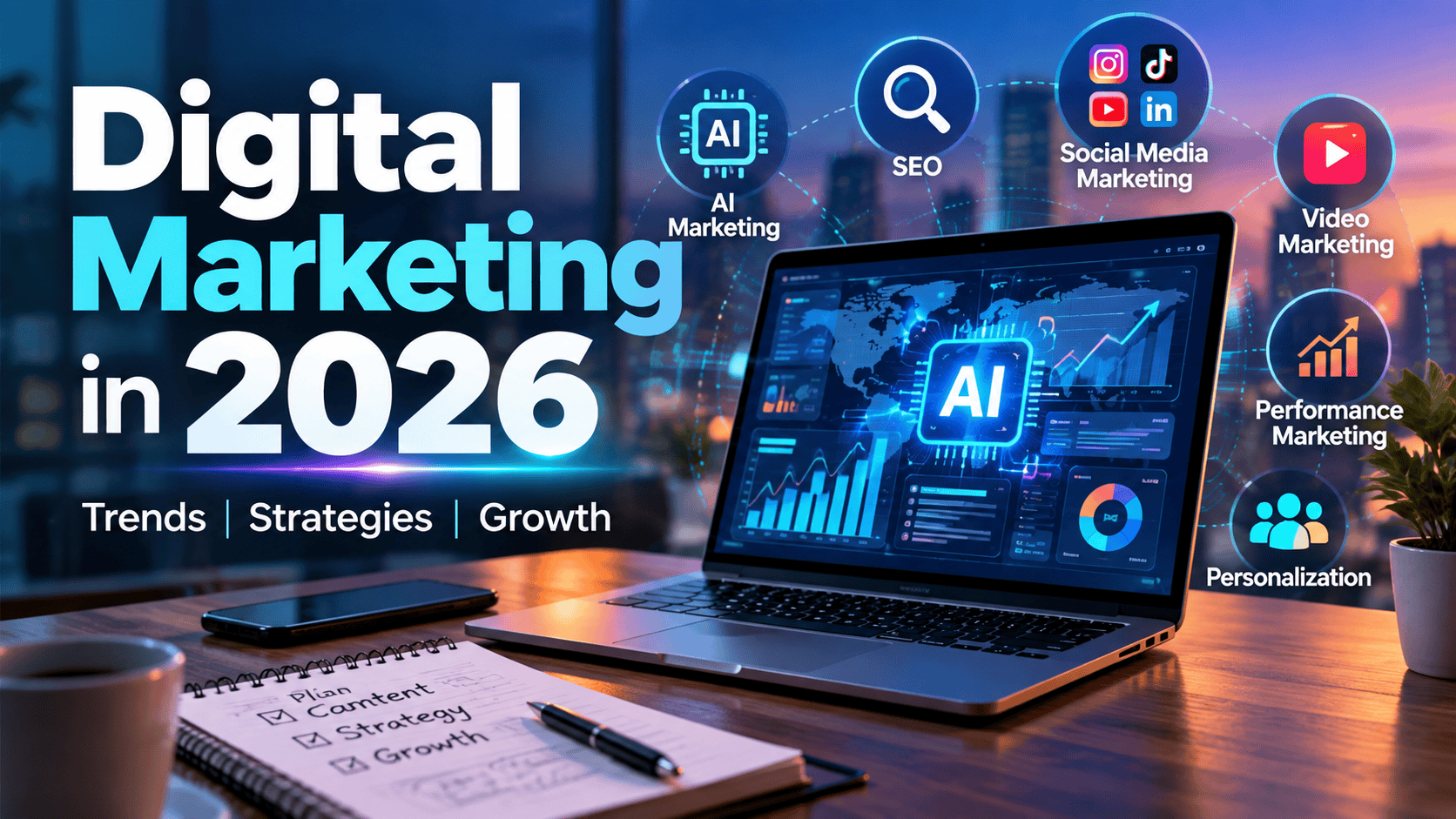Digital Marketing in 2026: Trends, Strategies and Future Growth