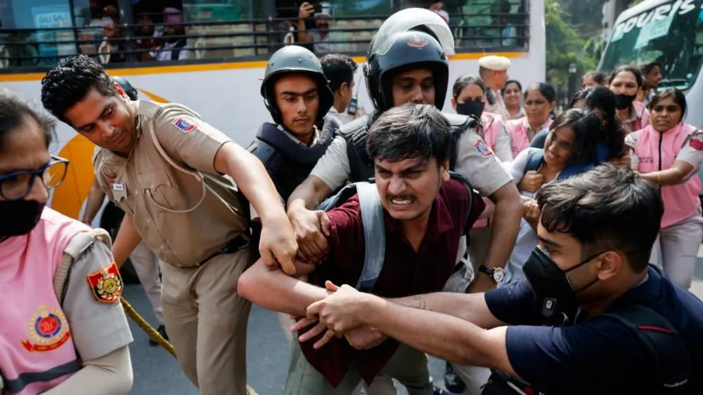 CJP Delhi protest