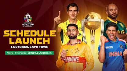 ICC Cricket World Cup 2027 Schedule